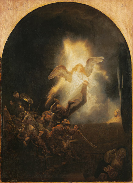Resurrección de Cristo de Rembrandt van Rijn