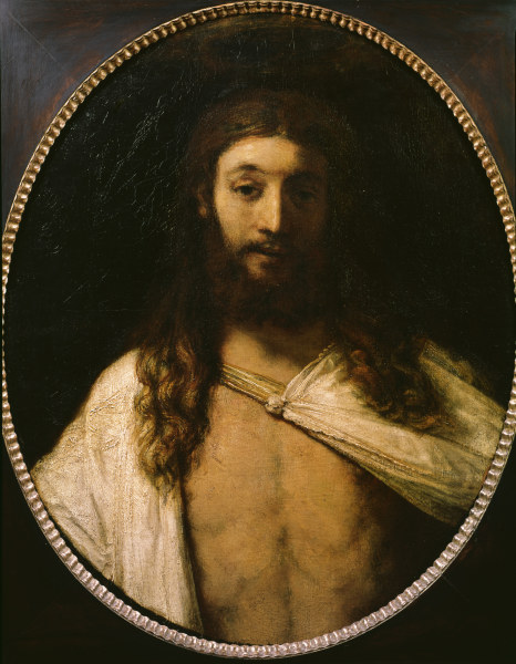 Rembrandt, The Risen Christ / 1661 de Rembrandt van Rijn