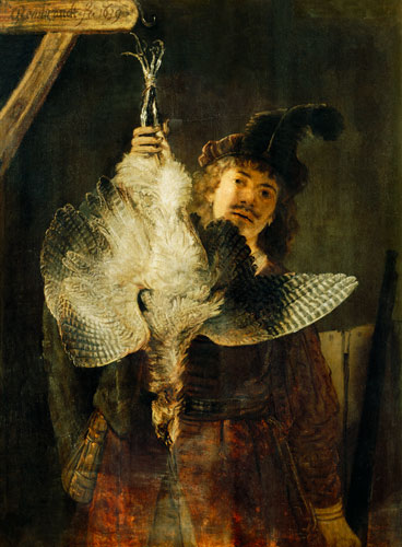 Cazador de presa de Rembrandt van Rijn