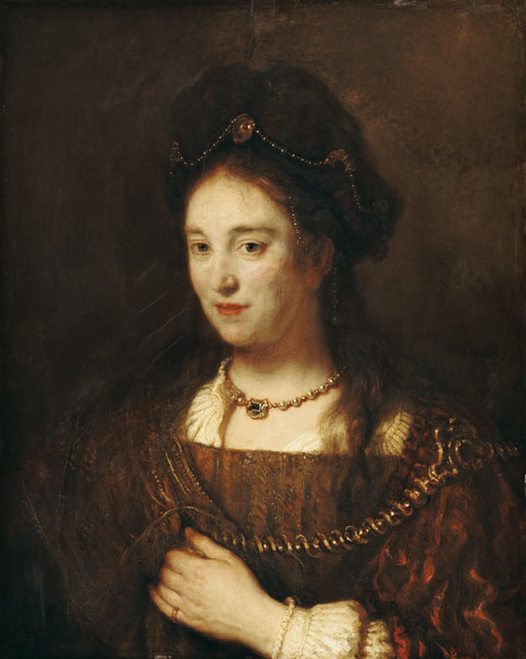 Saskia: Esposa de Rembrandt de Rembrandt van Rijn