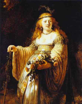 Saskia de Rembrandt van Rijn