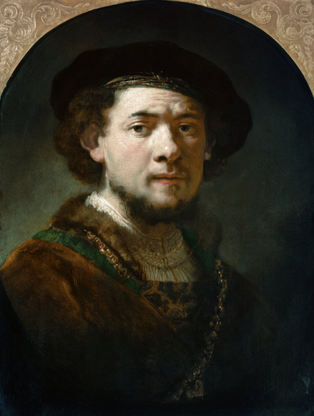 Rembrandt, Selbstbildnis/ Sao Paulo de Rembrandt van Rijn