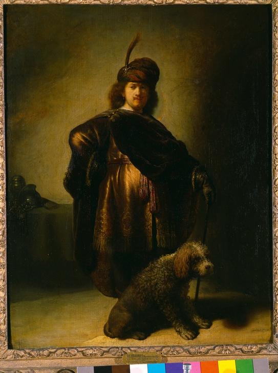 Self-Portrait in Oriental Costume de Rembrandt van Rijn
