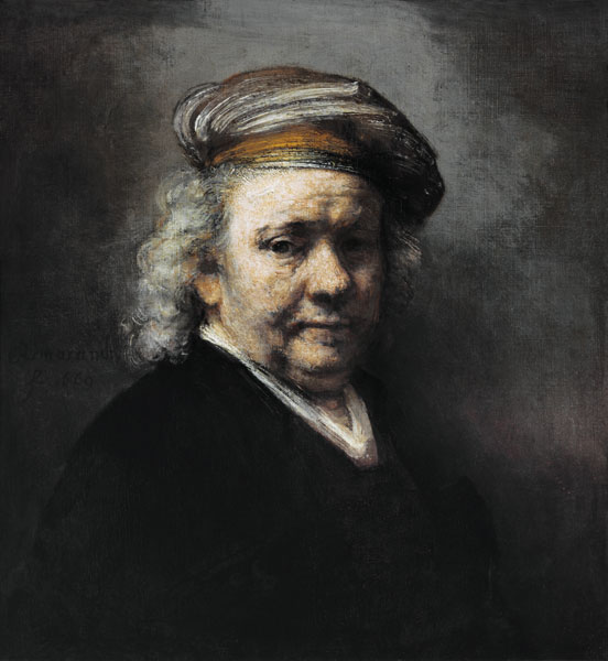Self-portrait V de Rembrandt van Rijn
