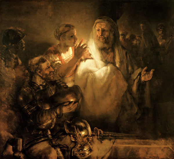 The Denial of St. Peter de Rembrandt van Rijn