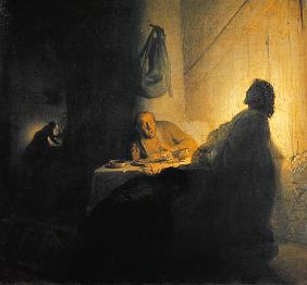 Christ at Emmaus risen from the dead