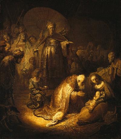 Rembrandt / Adoration of the Magi / 1632