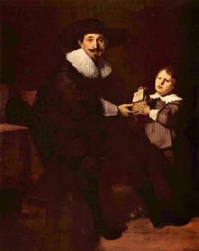 Jean Pellicorne and his son Kaspar