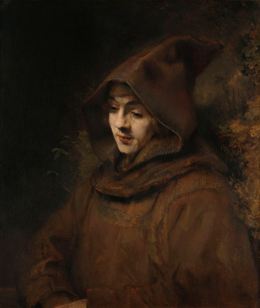 Titus as a monk de Rembrandt van Rijn