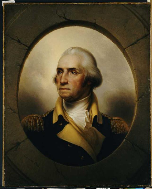 George Washington. de Rembrandt Peale