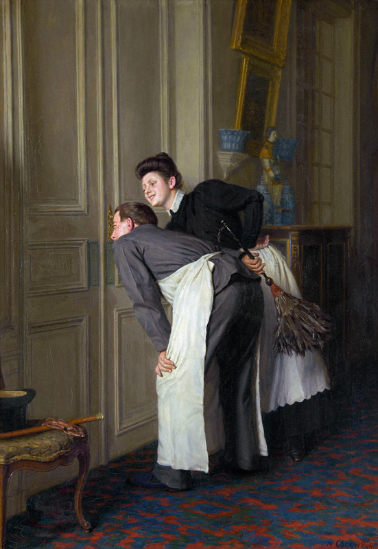 Madame Recoit, 1908 (oil on canvas) de Rémy Cogghe