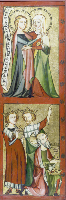 Visitation and Adoration of the Magi de Rheinischer Meister um 1330