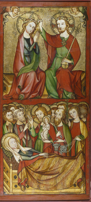 Coronation and Death of the Virgin de Rheinischer Meister um 1330