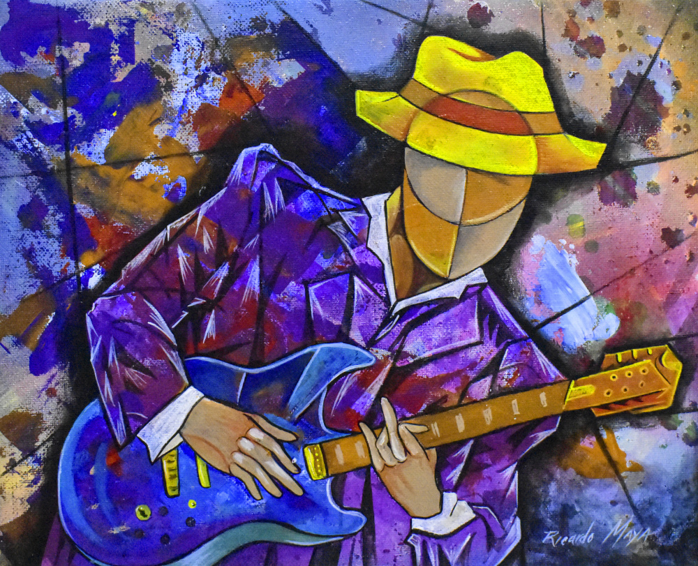 Blues Street Guitarist de Ricardo Maya