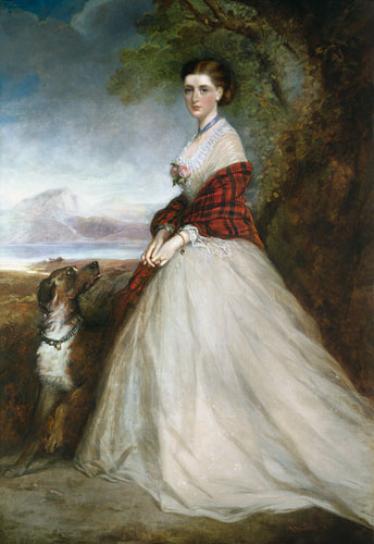 Portrait of Gertrude, Countess of Dunmore de Richard Buckner