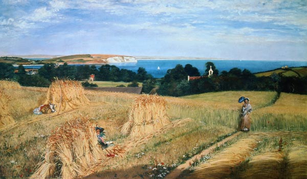 Corn Field in the Isle of Wight de Richard Burchett