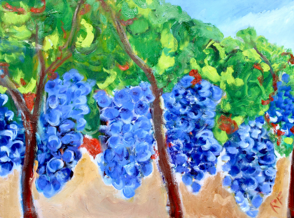 Grapes on the Vine de Richard Fox