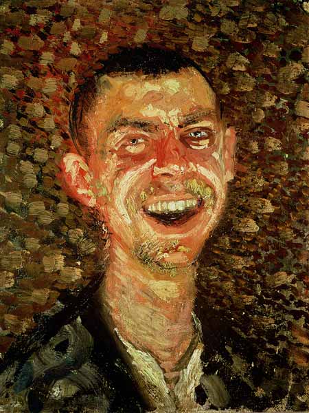 Self Portrait Laughing de Richard Gerstl