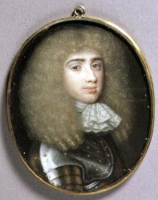 Portrait Miniature of Robert Porter, c.1660 (w/c on vellum) de Richard Gibson