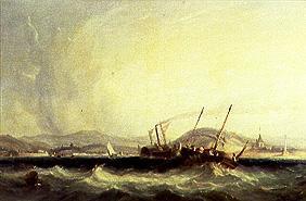 First crossing of the Channel by the steamship Ful