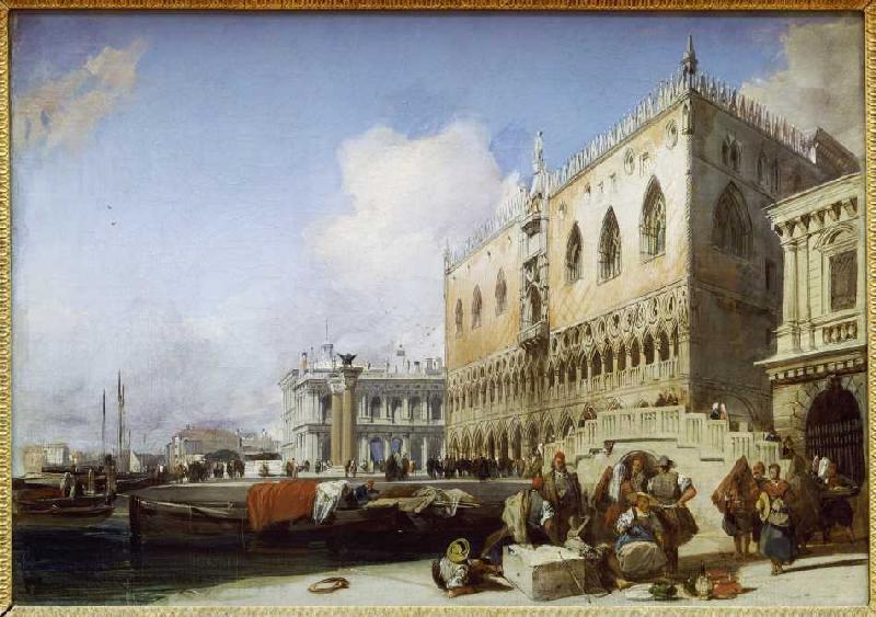 Venice, doge palace. de Richard Parkes Bonington