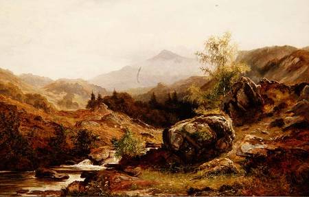 In the Lledr Valley, North Wales de Richard Redgrave