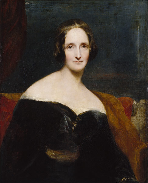 Mary Shelley de Richard Rothwell