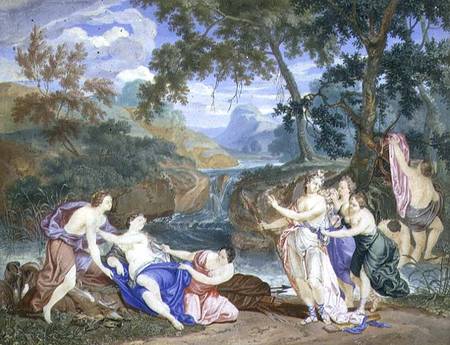 Diana and Callisto de Richard van Orley
