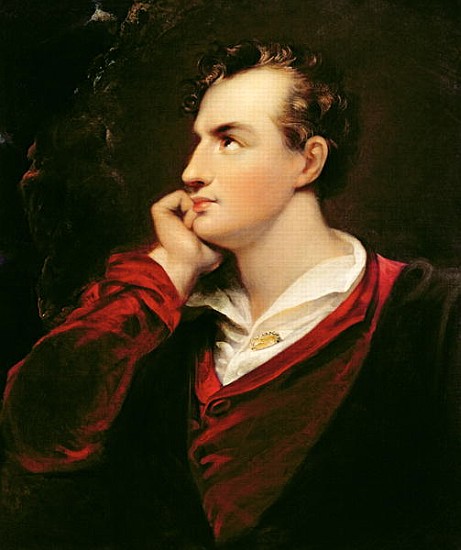 Portrait of George Gordon Byron (1788-1824) 6th Baron Byron de Richard Westall