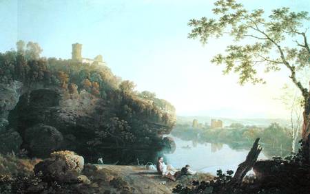 Classical Landscape: View on the Arno de Richard Wilson