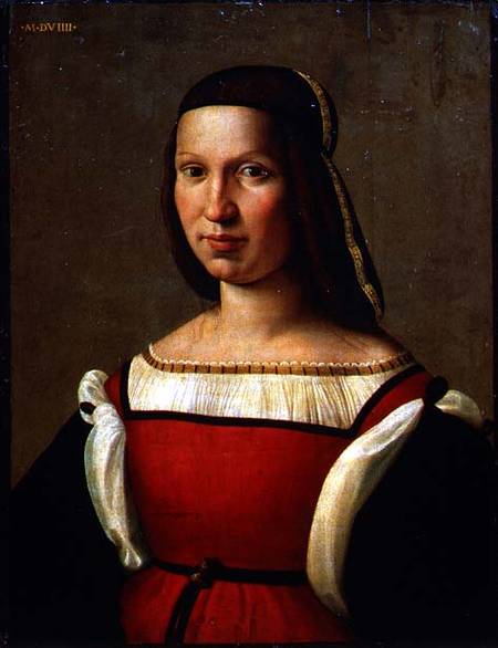 Portrait of a woman de Ridolfo Ghirlandaio