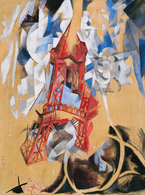 Der Eiffelturm (La Tour Eiffel) de Robert Delaunay