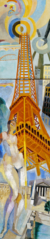 La Ville de Paris, la Femme et la Tour Eiffel de Robert Delaunay