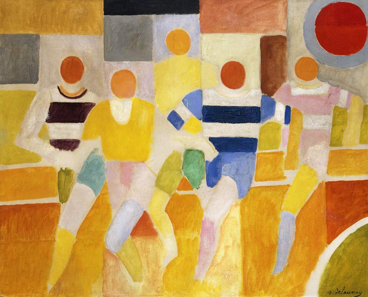 Die Läufer (Les Coureurs) de Robert Delaunay