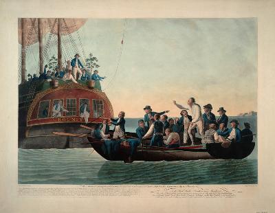 The Mutiny on the Bounty on 28 April 1789