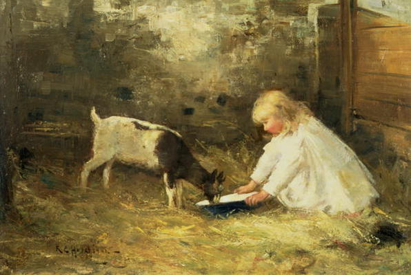 The Kid (oil on canvas) de Robert Gemmel Hutchison