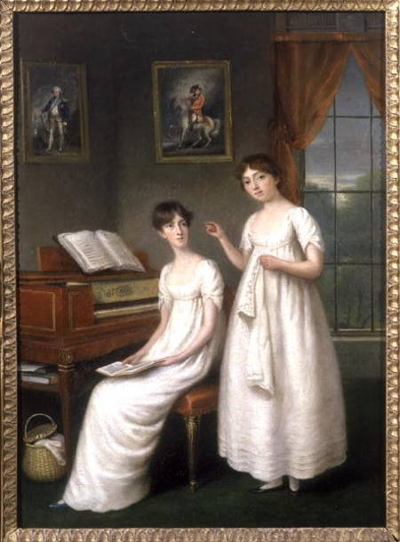 Portrait of the Irwin Sisters de Robert Home