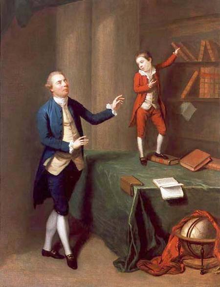 Sir Robert Walker and his son Robert de Robert Hunter