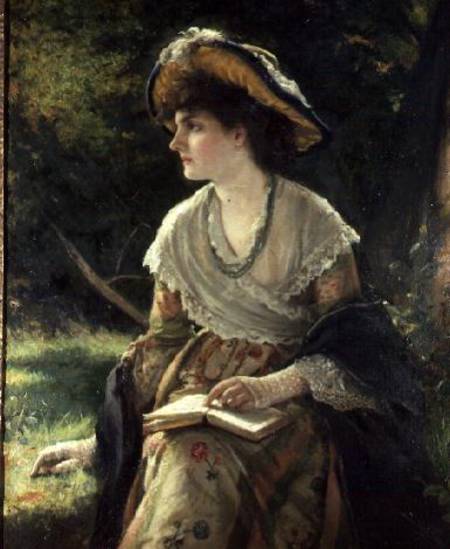 Woman Reading de Robert James Gordon