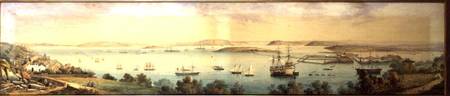 A Panoramic View of the Cove of Cork de Robert L. Stopford