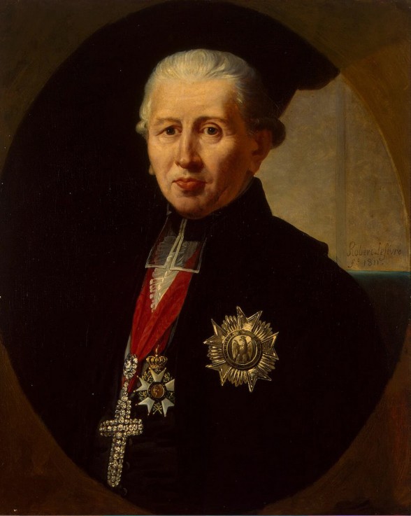 Portrait of Karl Theodor von Dalberg (1744-1817) de Robert Lefevre