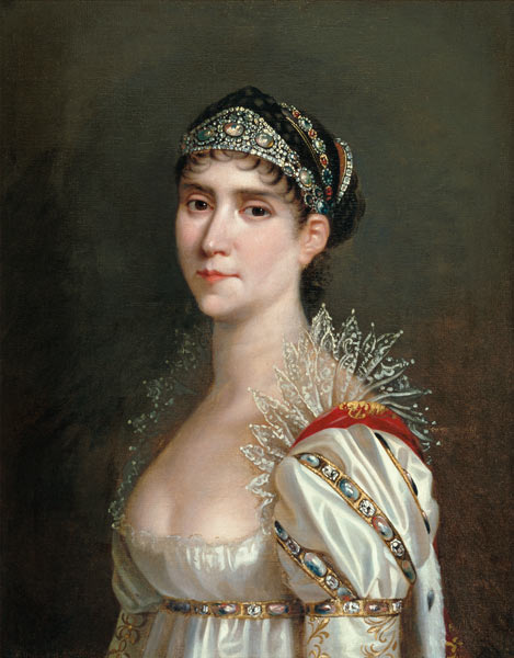 Empress Josephine / Painting by Lefevre de Robert Lefevre