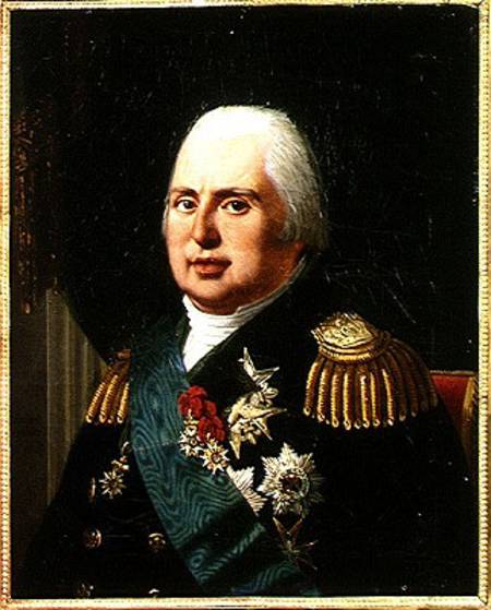 Louis XVIII (1755-1824) de Robert Lefevre