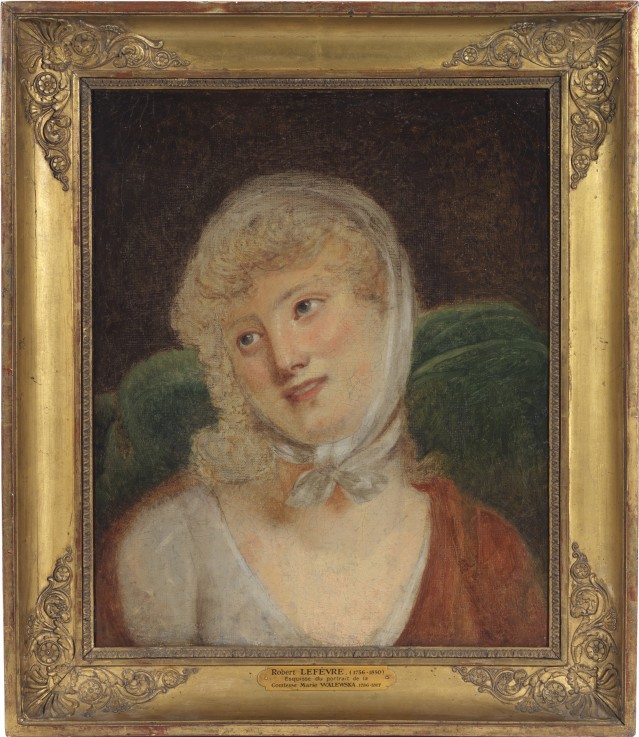 Portrait of Maria Countess Walewska (1786-1817) de Robert Lefevre