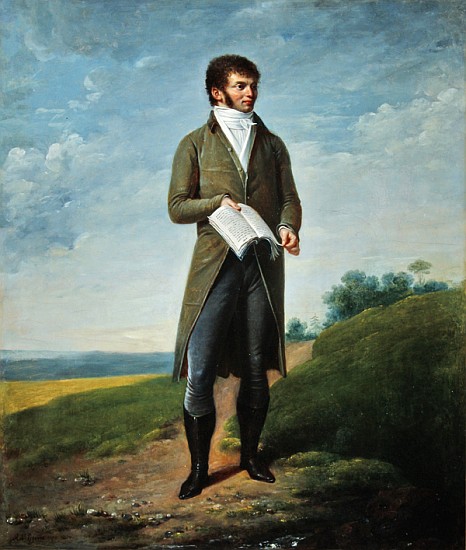 Portrait of a man de Robert Lefevre