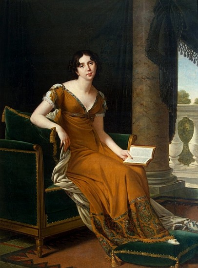 Portrait of Yelizaveta Demidova, c.1805 de Robert Lefevre