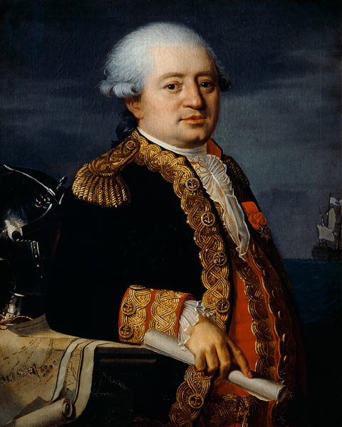Portrait of the Comte de La Couldre de La Bretonniere de Robert Lefevre