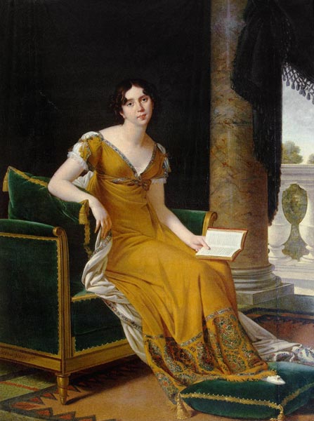 Portrait of Yelizaveta Demidova de Robert Lefevre
