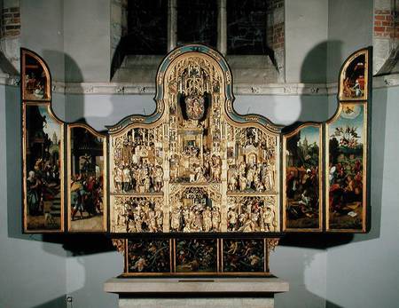 Organ c.1540 (with doors open) de Robert Moreau