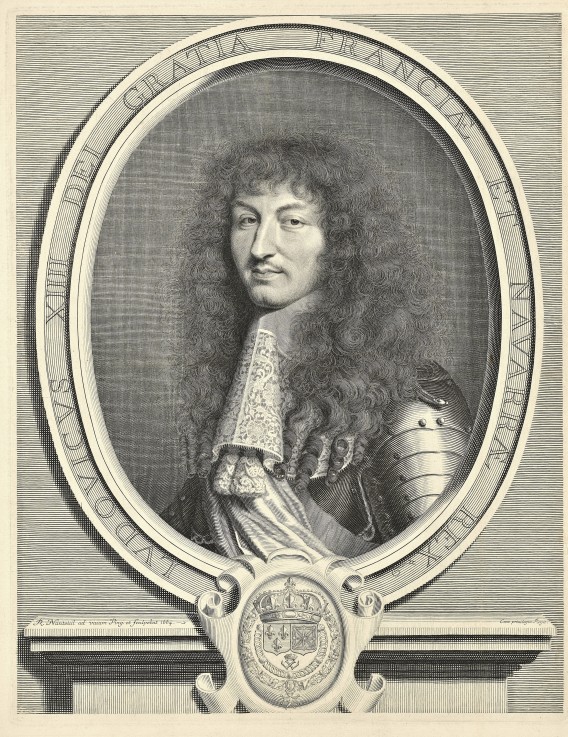 Louis XIV, King of France (1638-1715) de Robert Nanteuil